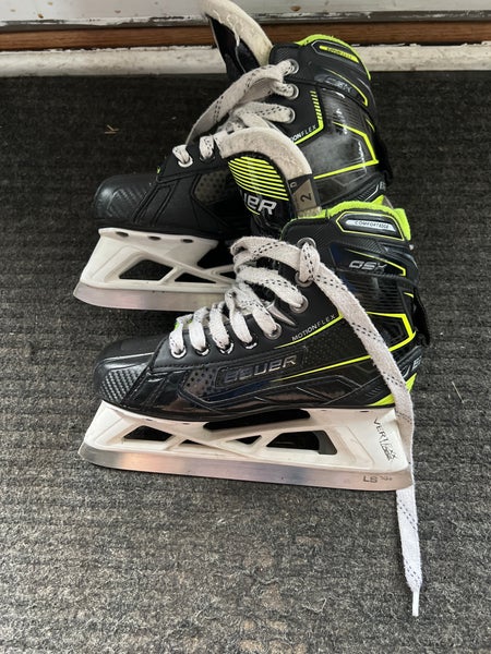 Used Bauer Regular Width Size 2 GSX Hockey Goalie Skates