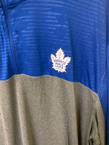 Toronto Maple Leafs Quarter-Zip Warmup