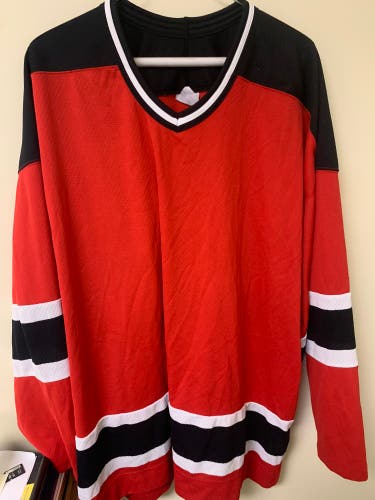 CCM NJ Devils Hockey Practice Jersey XXL