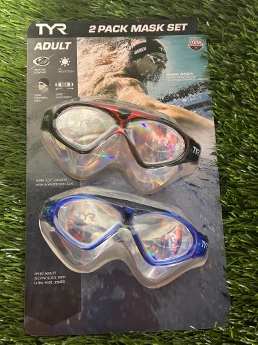 TYR 2 pack mask set