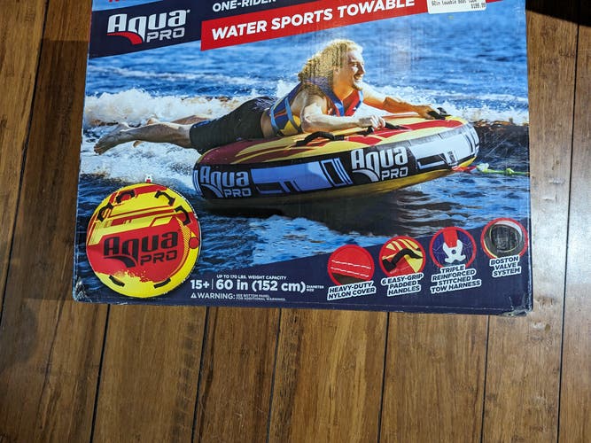 Aqua pro one rider boat tube
