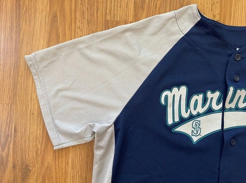 Seattle Mariners MLB BASEBALL SUPER VINTAGE 1990s Size XL Baseball Jersey!