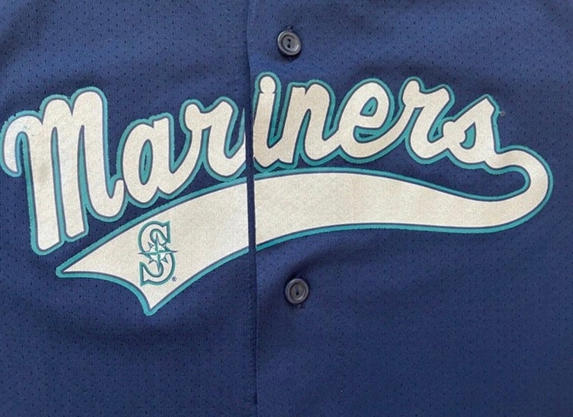 Majestic Seattle Mariners MLB Authentic Game Jersey (Cream)