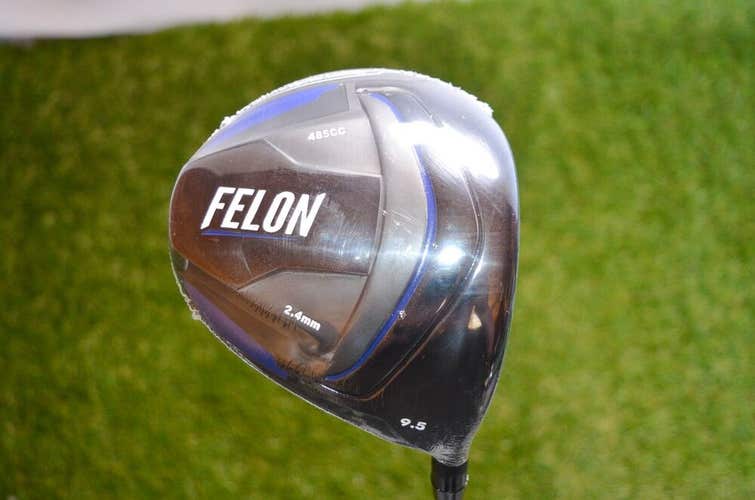 Felon	485CC 2.4mm	9.5 Driver	RH	47.5"	Graphite	Stiff	Golf Pride