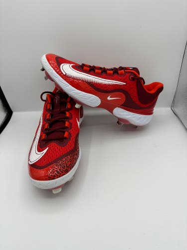Nike Alpha Huarache React Elite 4 Low Size 8.5 Baseball Cleats DJ6521-616