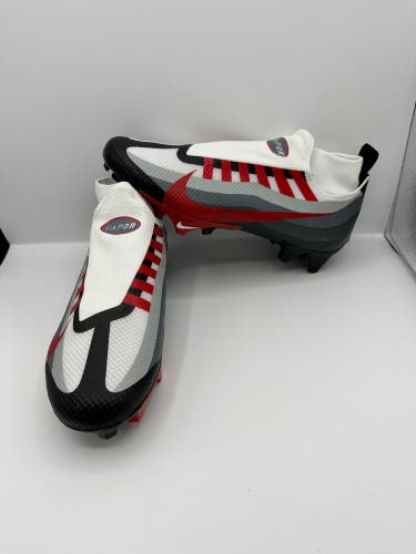 Nike Vapor Edge Pro 360 TB Football Cleats size 9.5 Team Red DV0778-002