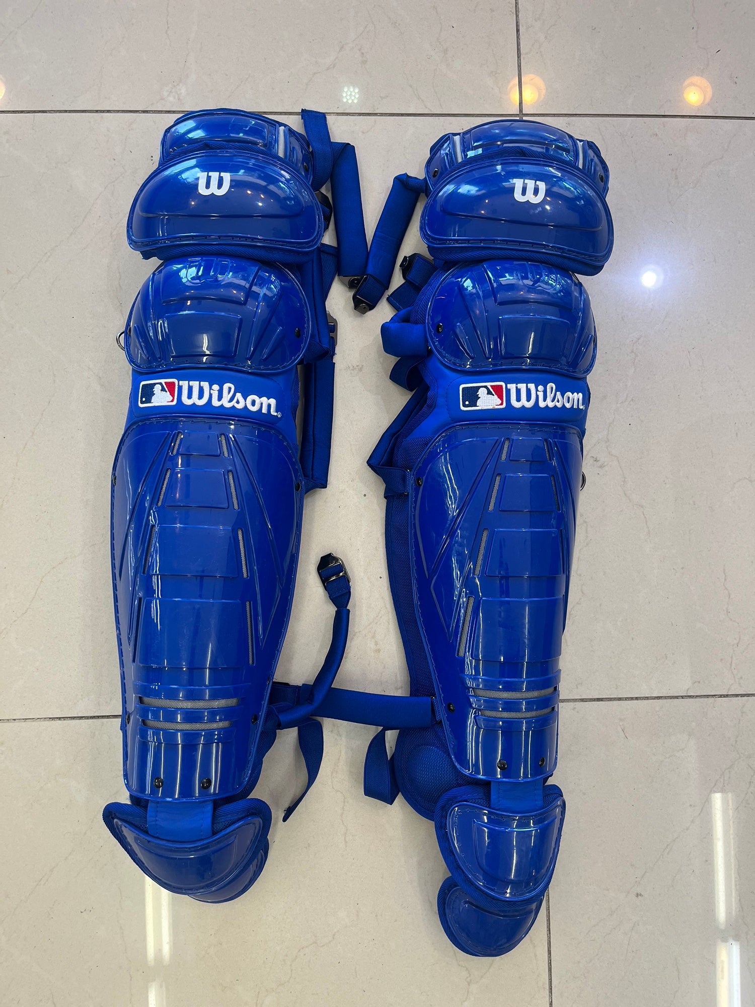 Nike Vapor Leg Guards 20" Catchers Adult Unisex Royal Blue