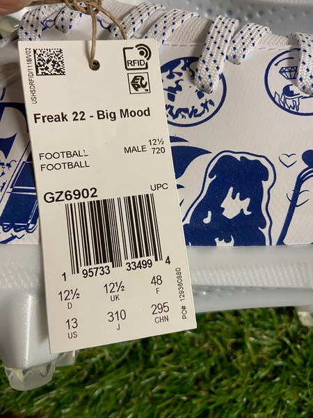 Adidas Freak 22 Big Mood DSG SM Football Cleats Blue White GZ6902