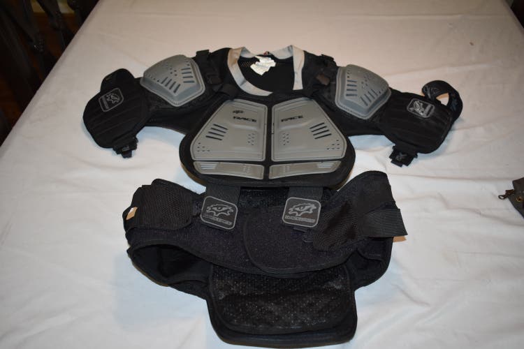Race Face Motocross Chest/Back Protector w/Belt, Large