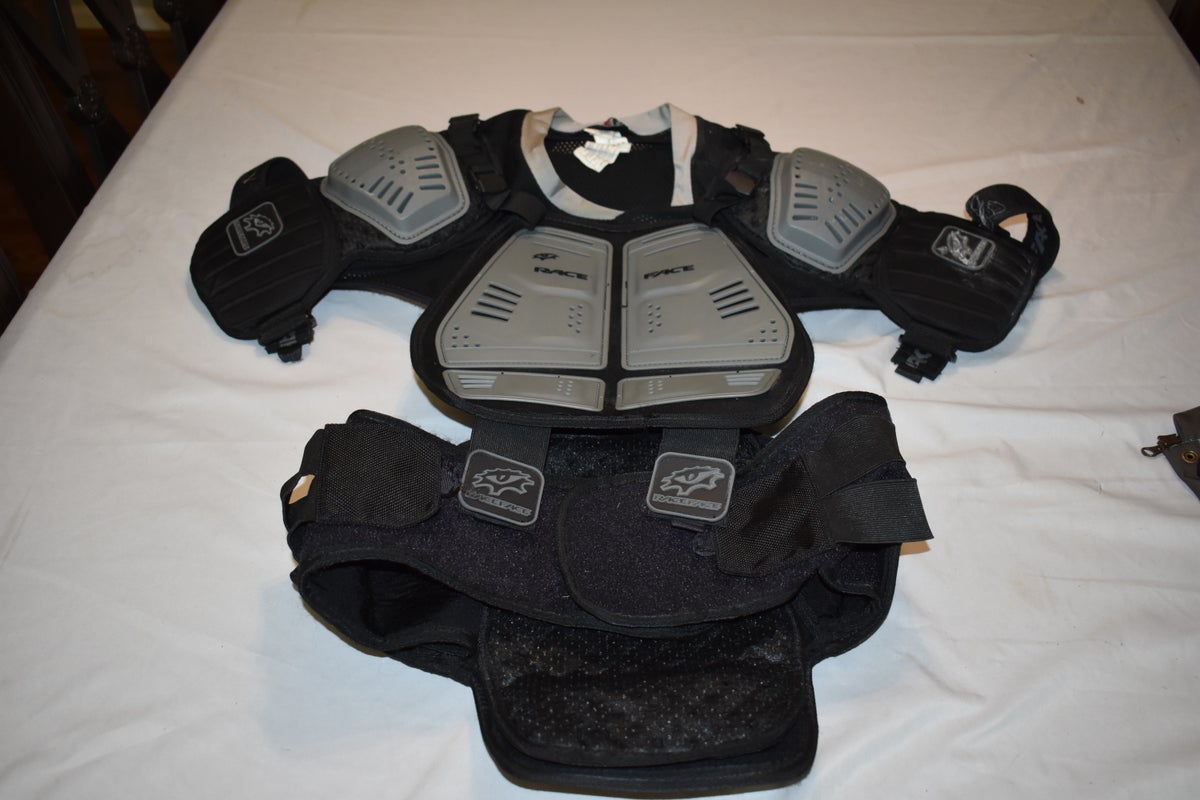 Race Face Motocross Chest/Back Protector w/Belt, Large
