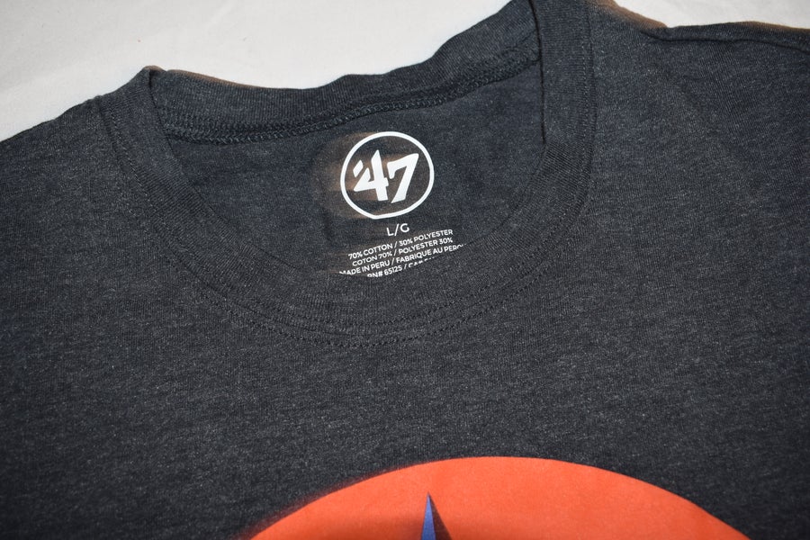 Houston Astros '47 State Logo Short Sleeve Baseball Tee Shirt