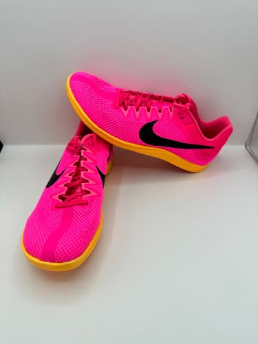 Nike Track Shoes Rival Distance Hyper Pink Running DC8725-600 Mens Size 10