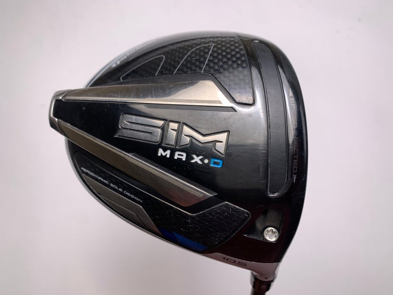 Taylormade SIM MAX-D Driver 10.5* Aldila R1 Rip Phenom Stiff