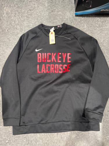 Used Ohio State Lacrosse Nike XL Sweatshirt