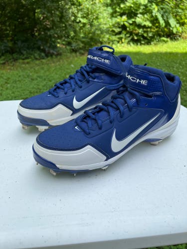 Nike Huarache Baseball Cleats Blue
