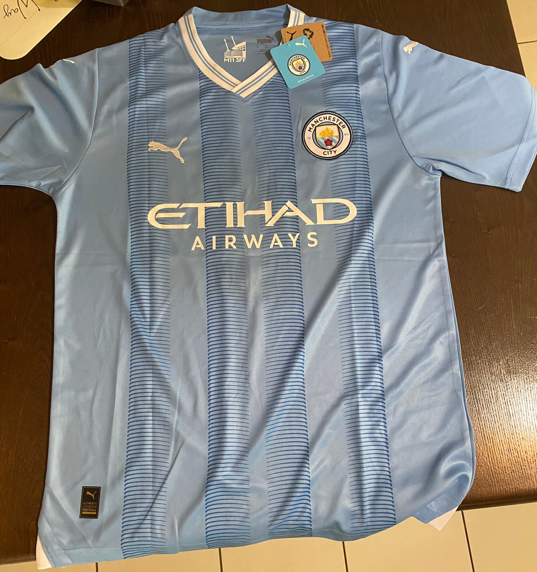 Manchester City Home Jersey 22 23 Haaland # 9 Sizes S M L Xl XXL