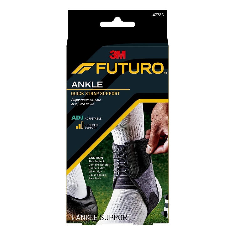 3M Futuro Ankle Quick Strap Support - Adjustable - Moderate Support