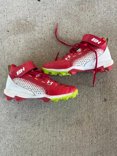 Used Youth Kids 5.5 (W 6.5) Under Armour Footwear