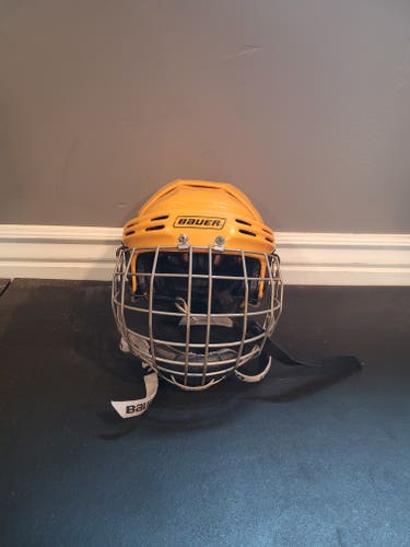 Used Small Bauer helmet