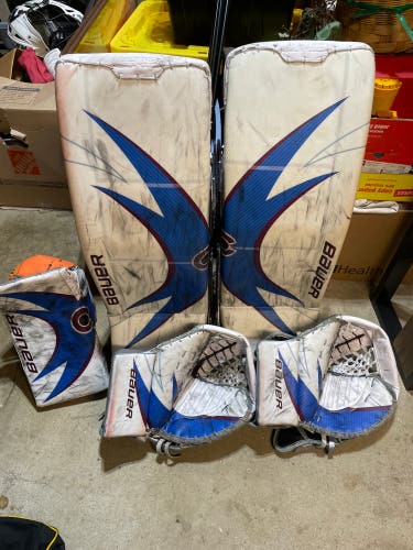 34" Regular Pro Stock Ultrasonic Goalie Full Set