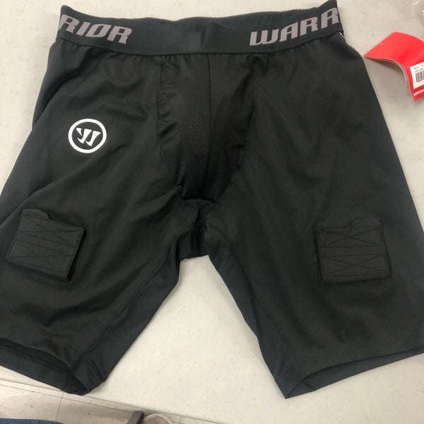 NEW Warrior Senior Large Compression Jock Shorts w/cup