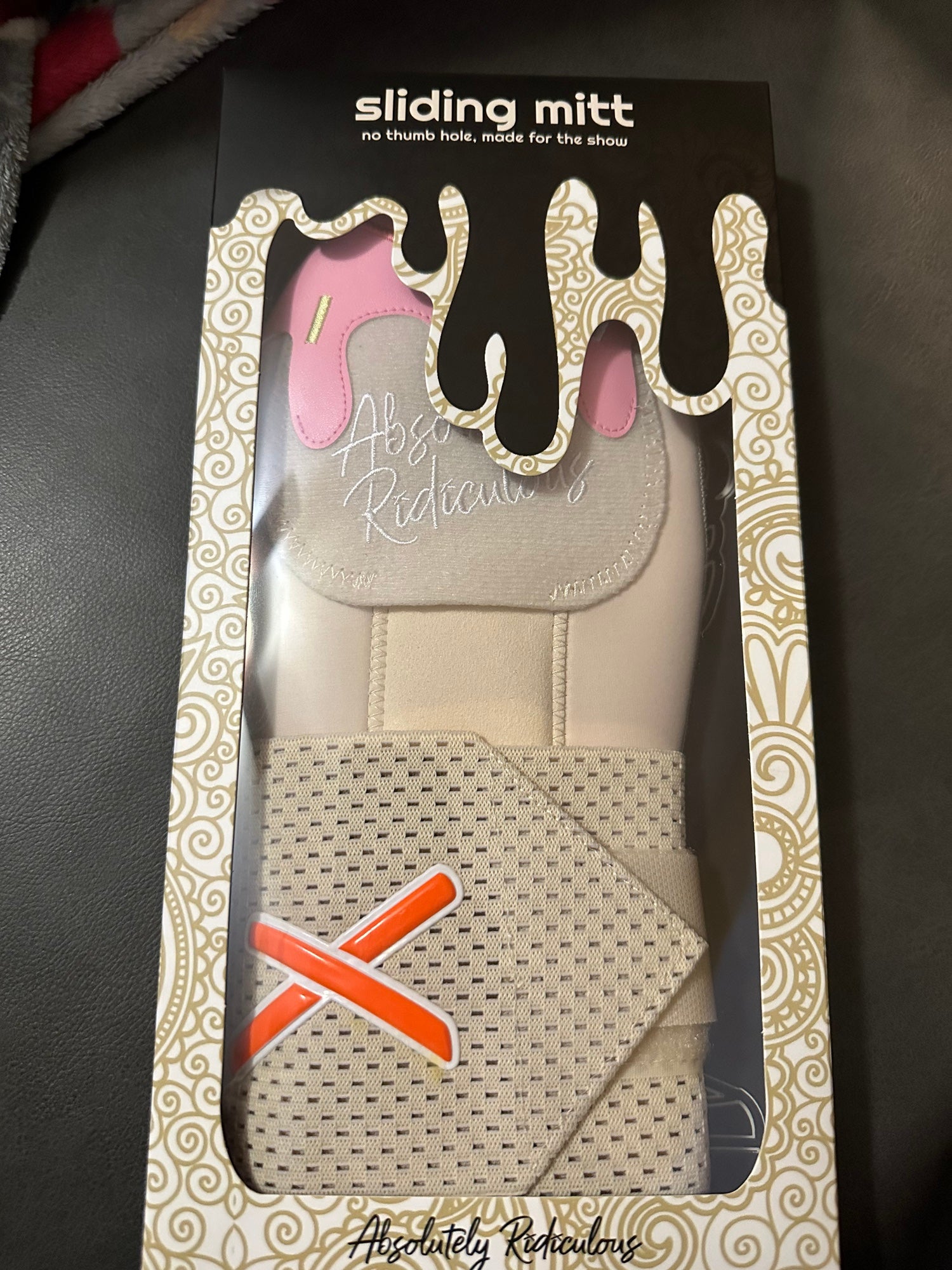 texas orange ice cream sliding mitt – Absolutely Ridiculous innovation for  Athletes