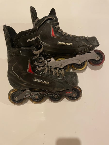 Used Bauer Extra Wide Width Size 7.5 Vapor RX:25 Inline Skates