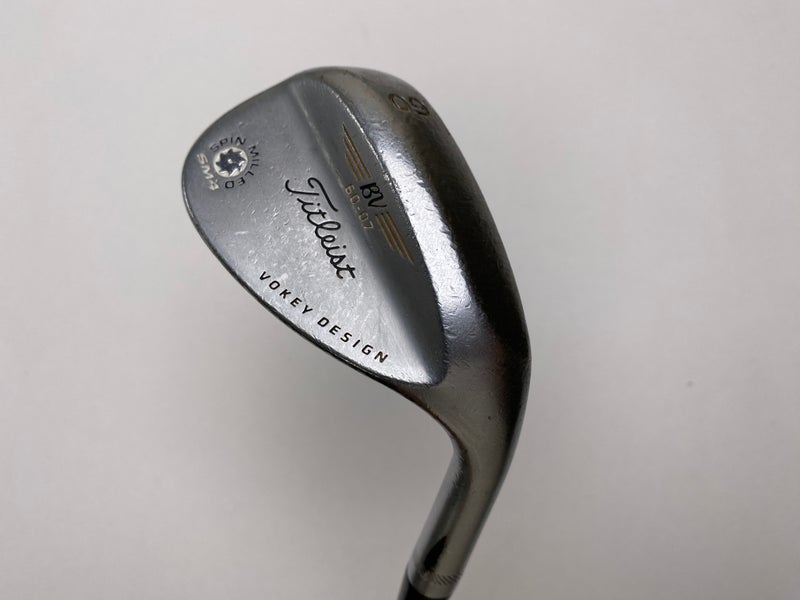 Titleist Vokey Spin Milled SM4 Chrome Lob Wedge LW 60* 7 Bounce