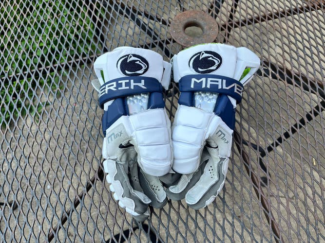 Penn State Team Issued Maverik Max Lacrosse Gloves