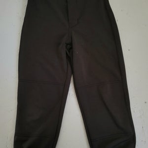 Black, Champro Baseball/Softball Pants, Youth S, Used