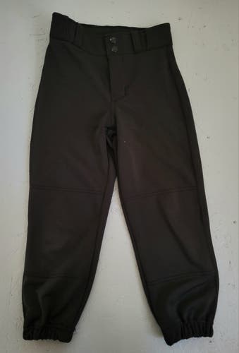 Black, Champro Baseball/Softball Pants, Youth S, Used