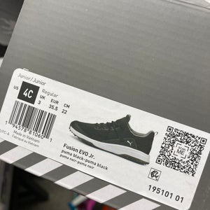New puma golf shoes junior size 4