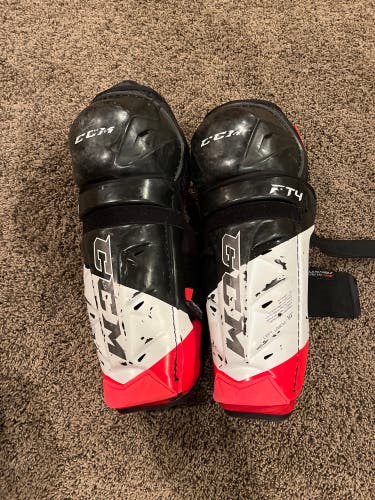 Used CCM  JetSpeed FT4 Shin Pads