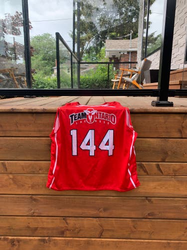 Used Team Ontario tryout Jersey #144