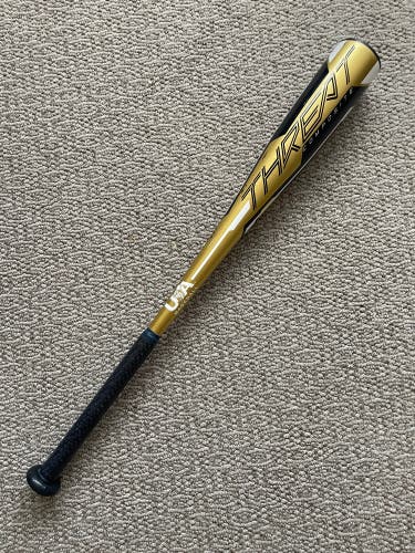 Used Rawlings Threat 27" -12 Drop Usa 2 5 8 Barrel Bats