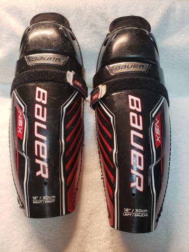 Used Bauer NSX Shin Pads
