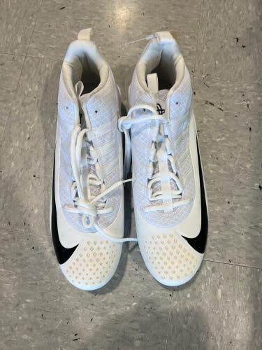New Ohio State Nike Huarache 6 13.0 Lacrosse Cleats