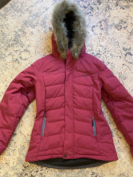 Women's Sheltered Insulated Parka Large Sync Puffy Jacket