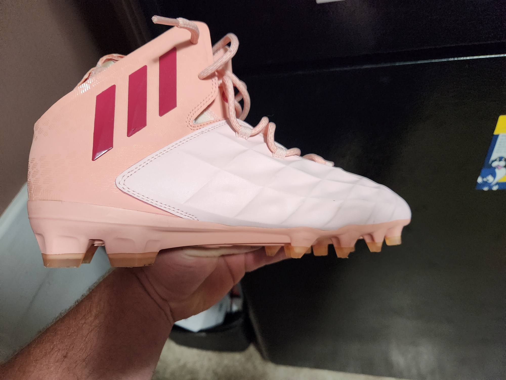 Pink Used Men's Size 11.5 (Women's 12.5) Adidas