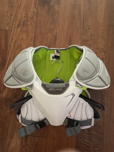 Used Large Maverik MAX EKG Shoulder Pads