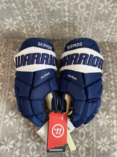 New Warrior Alpha Pro Gloves Pro Stock Size 11"