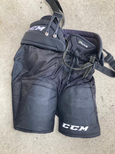 Junior Used XL CCM Tacks 7092 Hockey Pants