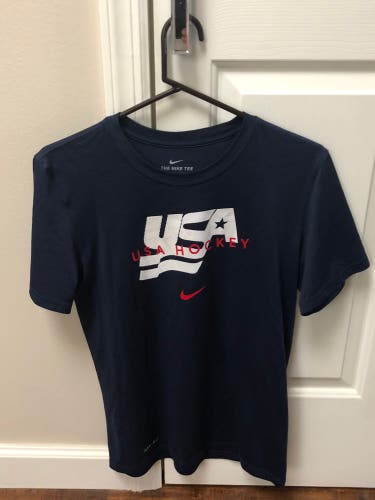 Nike Pro Team USA Hockey T Shirt Mens S
