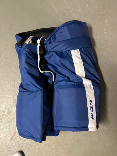 Used Medium Toronto Maple Leafs CCM Pro Stock HP70 Hockey Pants