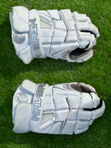 Used Maverik Lacrosse Gloves