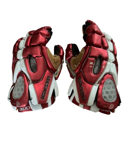 Used Maverik Rome Showtime Lacrosse Gloves