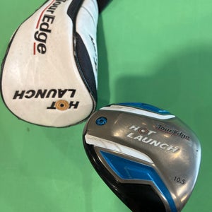 Used Men's Tour Edge Hot Launch Right Driver Uniflex 10.5
