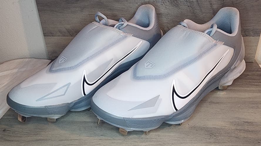 Gray New Adult Men's Size 11 (Women's 12) Metal Nike Low Top Force Zoom Trout 8