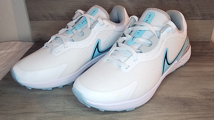 New Men's Size 7.5 Wide (Women's 8.5) Nike Infinity Pro 2 Golf Shoes (No Box)