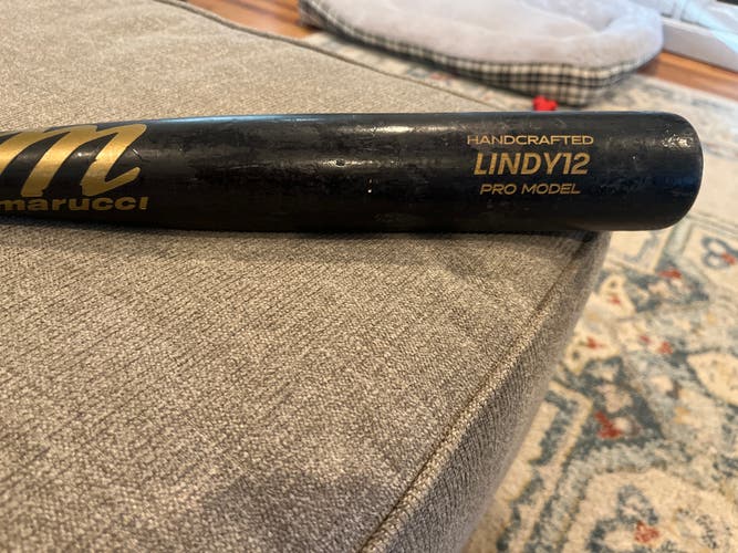 Used BBCOR Certified Marucci Wood LINDY12 Bat (-3) 28 oz 31"